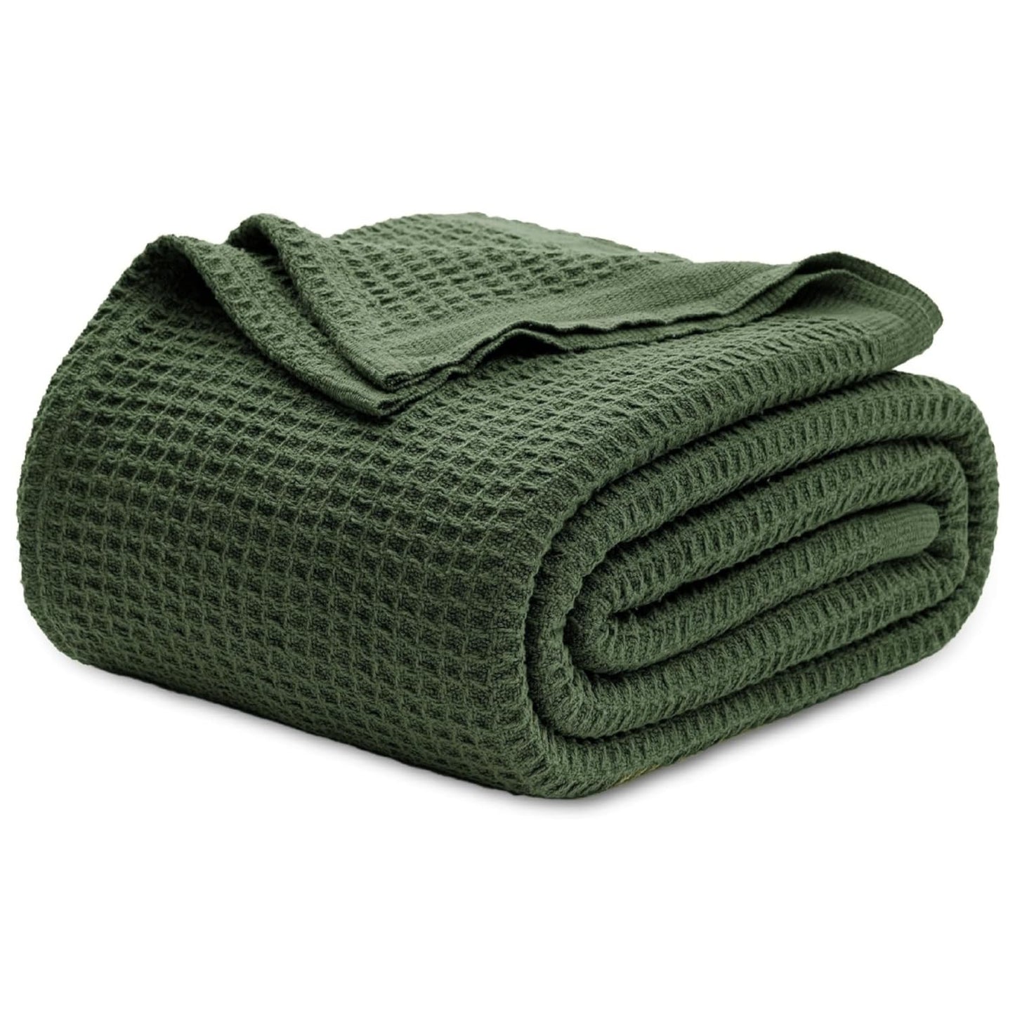 100% Cotton Waffle Weave Blanket – Single Bed | San Marino Living